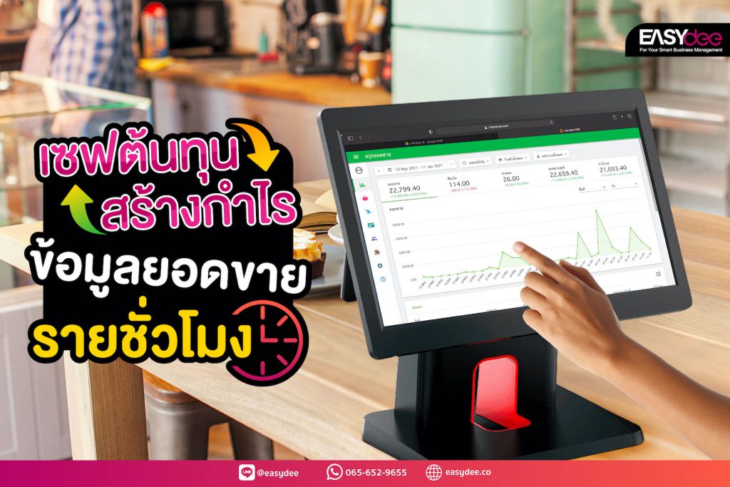 เซฟต้นทุนสร้างกำไรด้วยข้อมูลยอดขายรายชั่วโมง